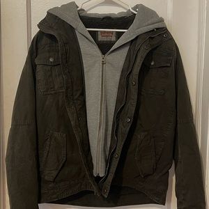 Levi’s Sherpa Lined 2 Pocket Hooded Jacket